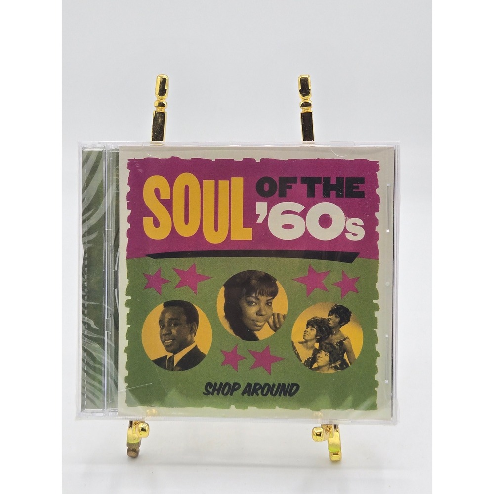 Soul of the 60s‎ Shop Around CD Compilation Marvin Gaye Mary Wells